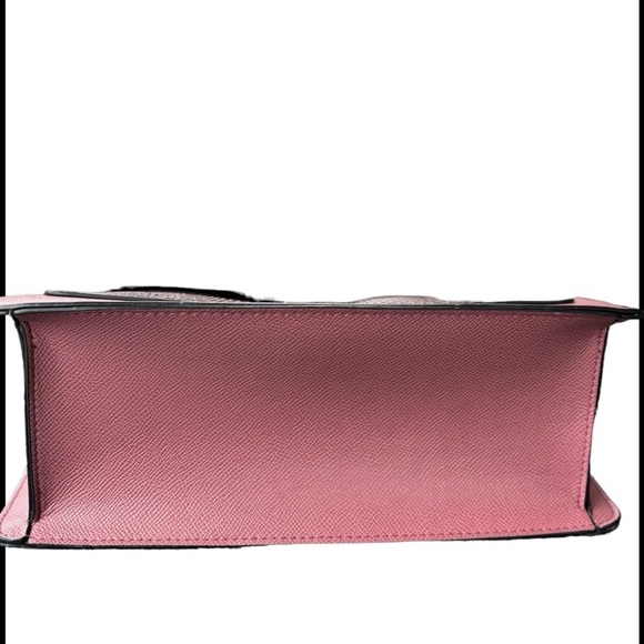 Aldo Burgundy Wine Leather Bag Structured Top Handle / Shoulder Bag / Crossbody - Picture 5 of 16